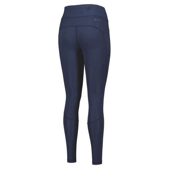 Брюки (тайтсы) женские Trail Run (midnight blue)