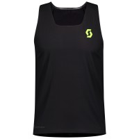 Майка беговая SCOTT RC Run б/рук Kinetech (yellow/black)