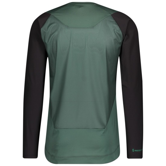 Джемпер SCOTT Trail Progressive д/рук smoked green/black