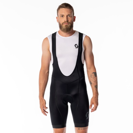 Шорты с лямками SCOTT Endurance +++ (black/dark grey)