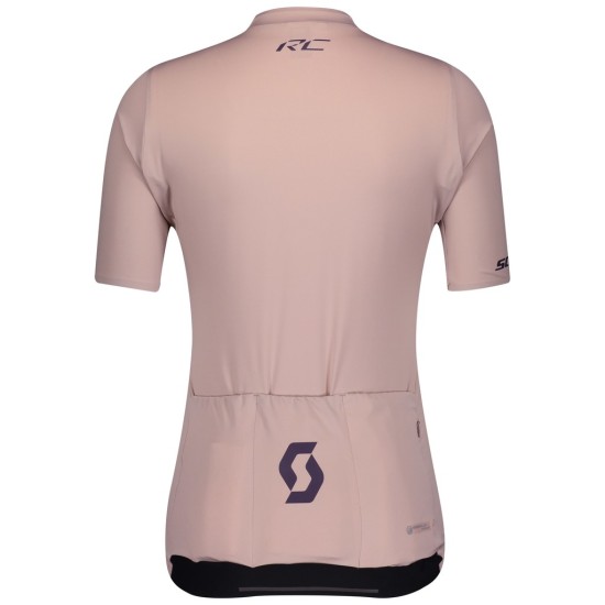 Джемпер SCOTT жен. RC Premium к/рук blush pink/dark purple