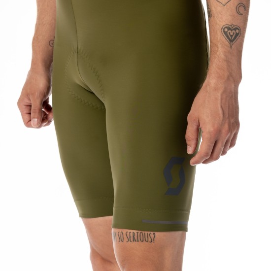 Шорты с лямками SCOTT Endurance +++ (fir green/black)