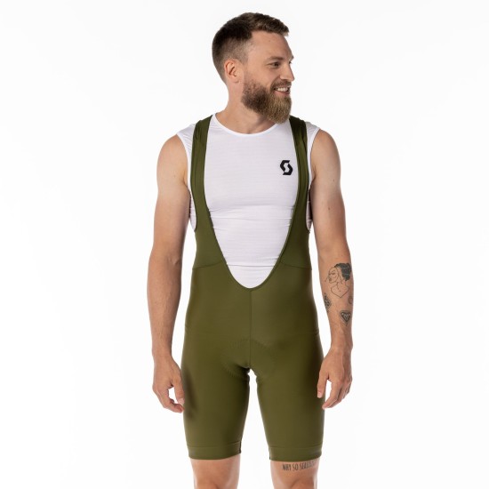 Шорты с лямками SCOTT Endurance +++ (fir green/black)