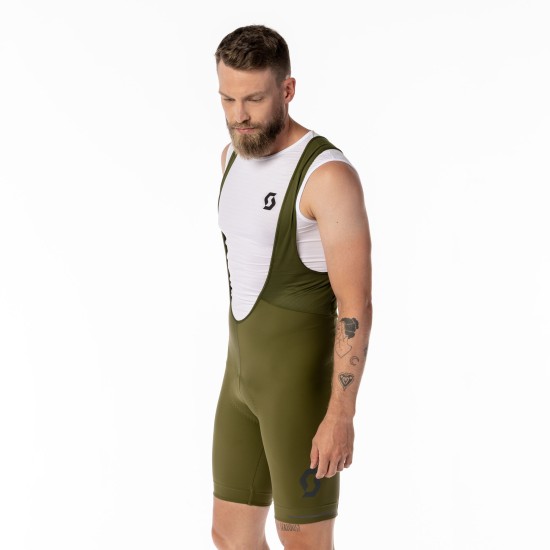 Шорты с лямками SCOTT Endurance +++ (fir green/black)