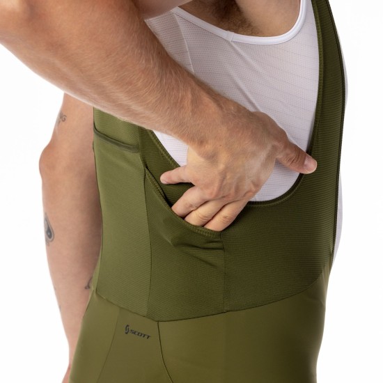 Шорты с лямками SCOTT Endurance +++ (fir green/black)