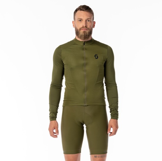 Шорты с лямками SCOTT Endurance +++ (fir green/black)