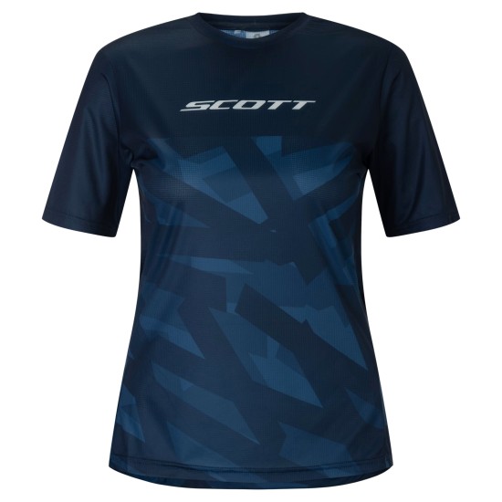Джерси жен. SCOTT Vertic LT кор.рук. (dark blue)