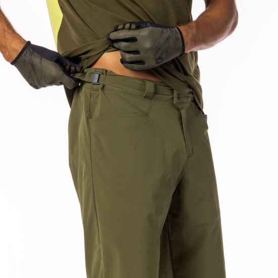 Шорты SCOTT Trail Flow с памперсом (fir green)