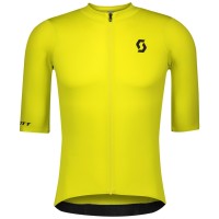 Джемпер (веломайка) SCOTT RC Premium к/рук sulphur yellow/black