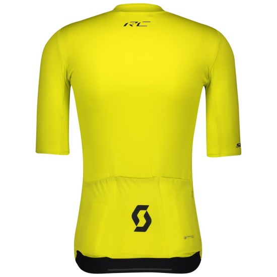 Джемпер (веломайка) SCOTT RC Premium к/рук sulphur yellow/black