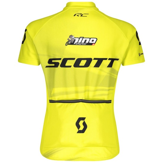 Джемпер SCOTT JR RC Pro к/рук black/sulphur yellow