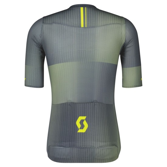 Джемпер (веломайка) SCOTT RC Ultimate SL к/рук (dark grey/sulphur yellow)
