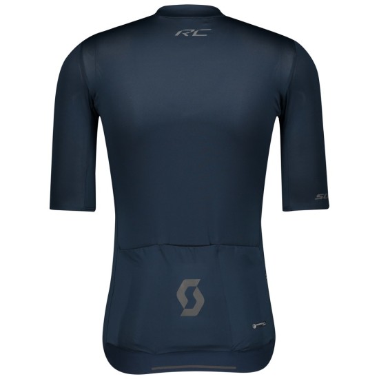 Джемпер (веломайка) SCOTT RC Premium к/рук midnight blue/dark grey