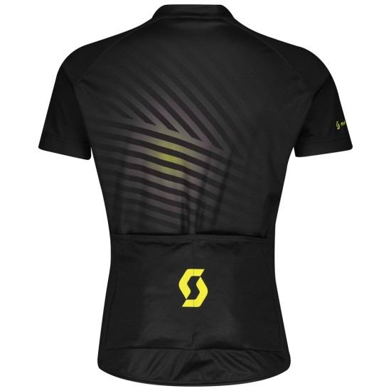 Джемпер SCOTT JR RC Team к/рук black/sulphur yellow