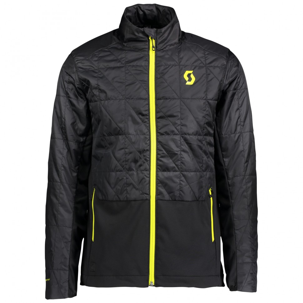 Куртка SCOTT Insuloft Hybrid FT black/sulphur yellow