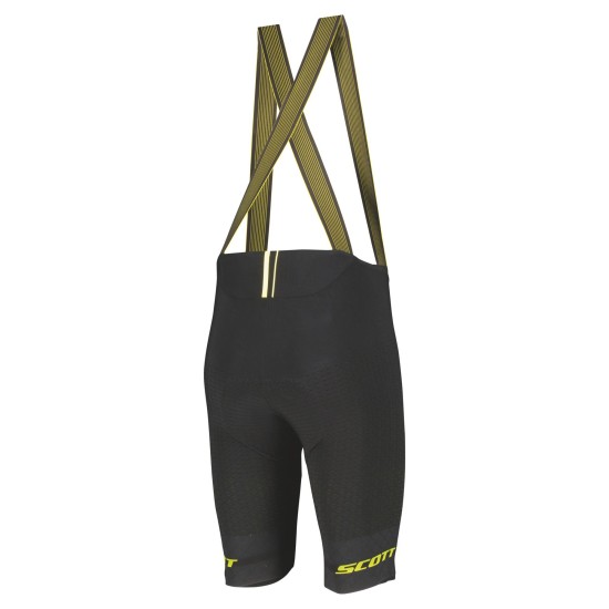 Велотрусы (с лямк.) SCOTT RC Ultimate ++++ (black/sulphur yellow)