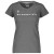 Женская футболка SCOTT 10 No Shortcuts, кор. рукав (dark grey/melange)