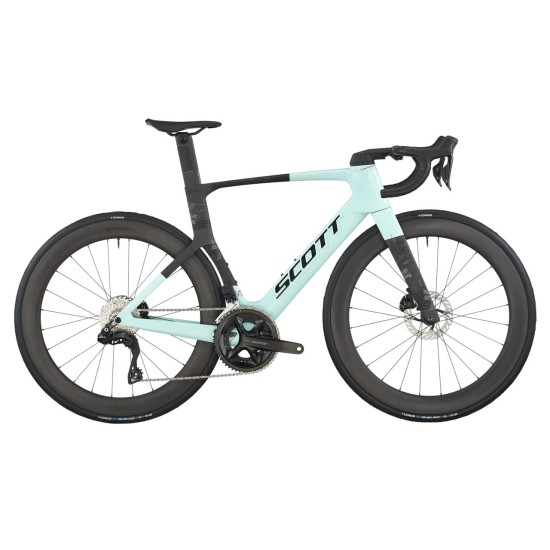 Велосипед SCOTT Foil RC 20 (TW) gelato blue/carbon black (2026)