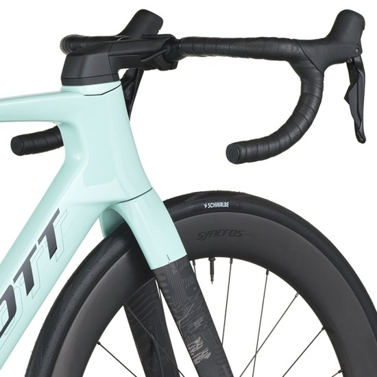 Велосипед SCOTT Foil RC 20 (TW) gelato blue/carbon black (2026)