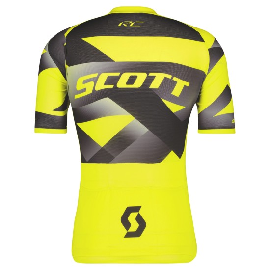 Джемпер (веломайка) SCOTT RC Premium Climber к/рук (sulphur yellow/black)