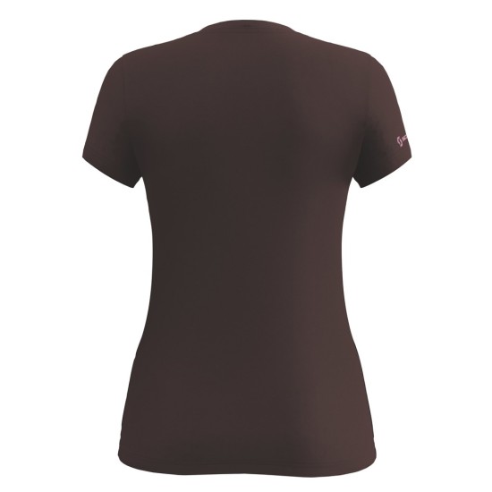 Женская футболка SCOTT 10 No Shortcuts, кор. рукав (maroon red)