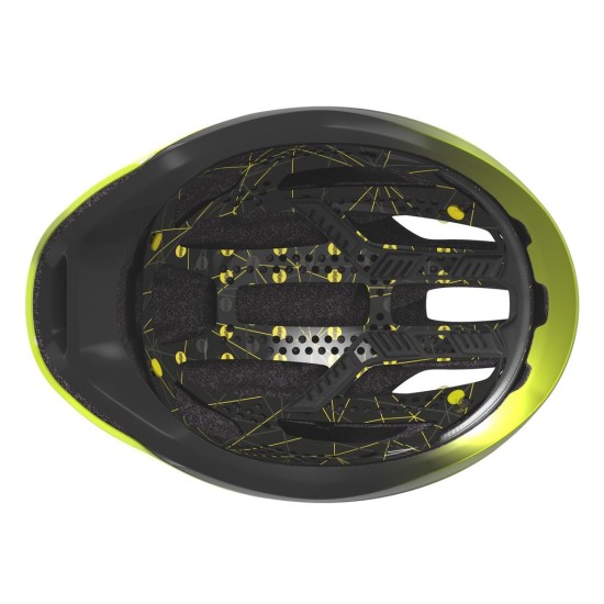 Шлем SCOTT Cadence PLUS radium yellow/dark grey