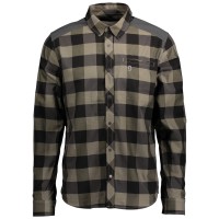 Рубашка SCOTT Check FT l/sl dust beige/dark grey