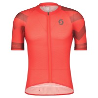 Джемпер (веломайка) SCOTT RC Premium Climber к/рук (fiery red/dark grey)