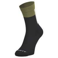 Носки SCOTT Block Stripe Crew (black/fir green)