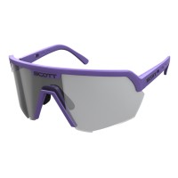 Очки SCOTT Sport Shield LS (ultra purple/grey light sensitive) с автозатемнением