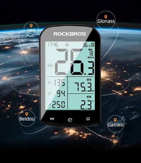 Велокомпьютер Rockbros M1 Smart GPS