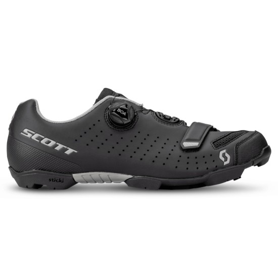Велообувь SCOTT MTB Comp Boa (matt black/silver)