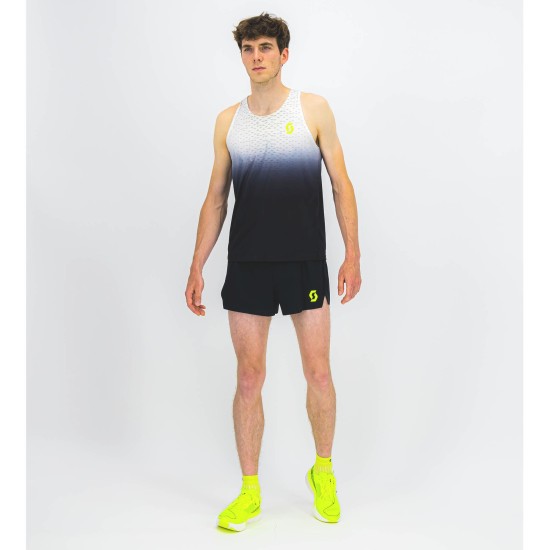Майка беговая SCOTT RC Run без/рук. (black/yellow)