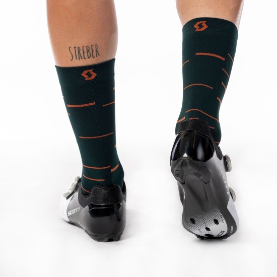 Носки SCOTT Speed Crew (aruba green/braze orange)