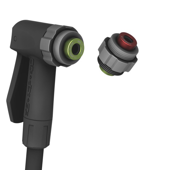 Напольный насос Syncros Vernon 3.0 Tubeless Ready (camo green)