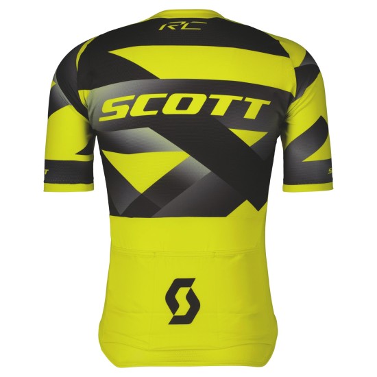 Джемпер (веломайка) SCOTT RC Premium Climber к/рук (sulphur yellow/black)