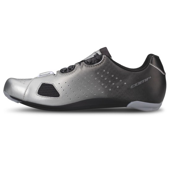 Велообувь SCOTT Road Comp Boa (black fade/metallic silver)