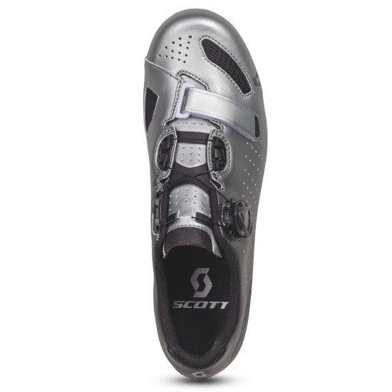 Велообувь SCOTT Road Comp Boa (black fade/metallic silver)