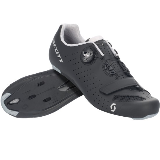 Велообувь SCOTT Road Comp Boa (matt black/silver)