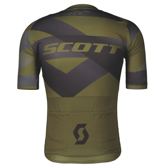 Джемпер (веломайка) SCOTT RC Premium Climber к/рук (fir green/black)
