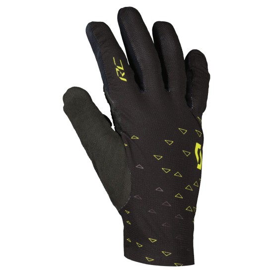 Перчатки SCOTT RC Pro дл.пал. (black/sulphur yellow)
