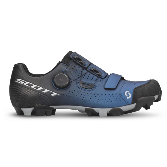 Велообувь SCOTT MTB Team Boa (black fade/metallic blue)
