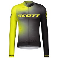 Джемпер (веломайка) SCOTT RC Pro д/рук. sulphur yellow/black
