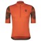 Джемпер (веломайка) SCOTT Gravel 10 к/рук (braze orange/dark grey)