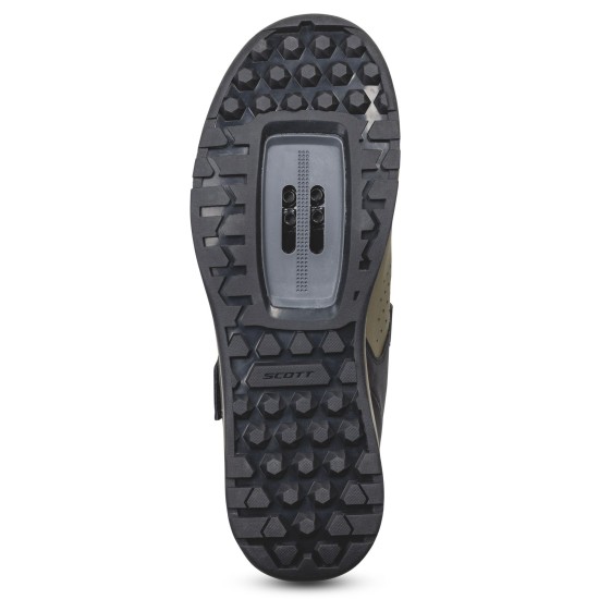 Велообувь SCOTT MTB Shr-alp Lace Strap (black/fir green)