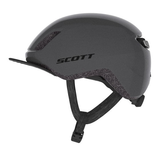 Шлем SCOTT Il Doppio Plus dark grey reflective