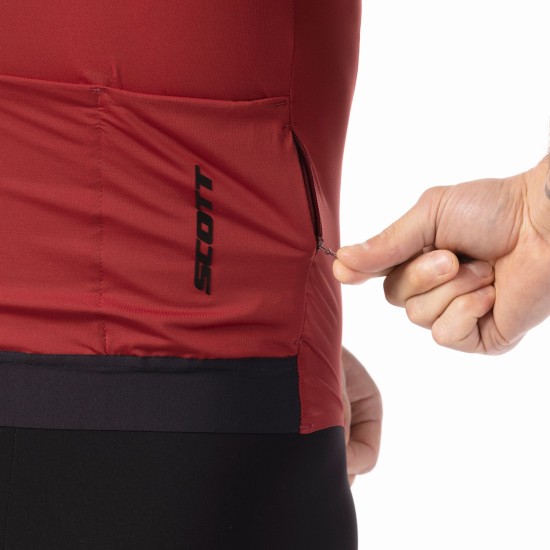 Джемпер (веломайка) SCOTT RC Ultd. Training к/рук (wood red)
