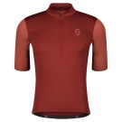 Джемпер (веломайка) SCOTT Gravel 10 к/рук (wood red/dusk red)