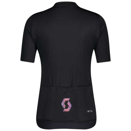 Джемпер жен. (веломайка) SCOTT RC Contessa Sign. к/рук black/nitro purple