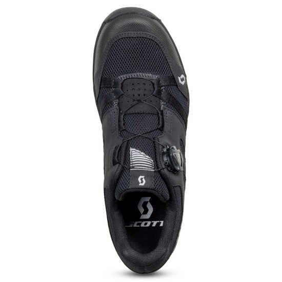 Велообувь SCOTT Sport Crus-r Flat Boa (black/silver)
